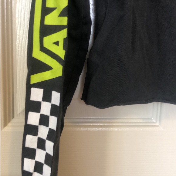 vans cropped long sleeve t-shirt - Picture 4 of 5